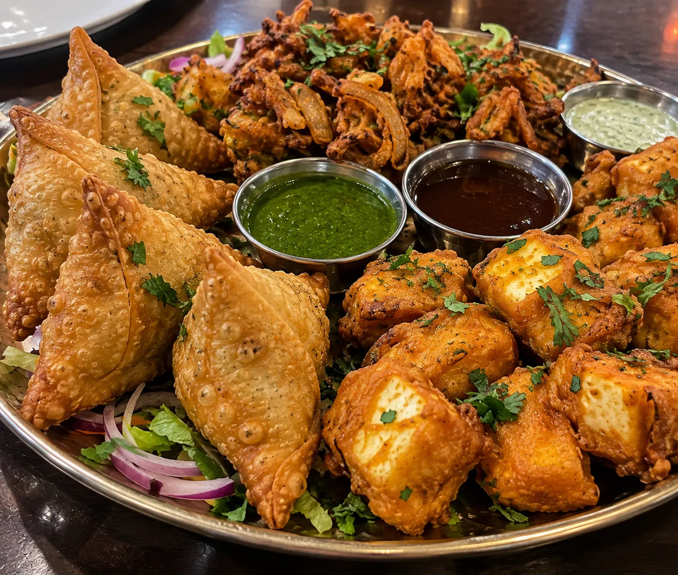 platter of veg appetizer